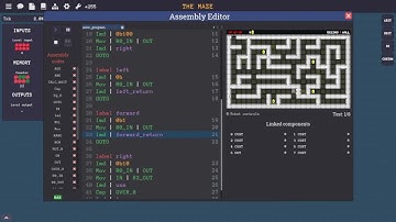 Turing Complete Maze Level Assembly Solution