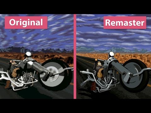4K Full Throttle – Original DOS (1995) vs. Remastered (2017) Graphics Comparison