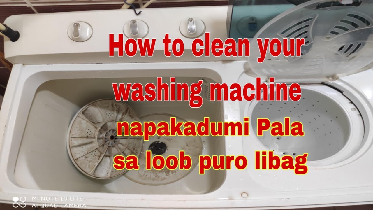 How to clean your washing machine in easiest way l Jude Master - YouTube