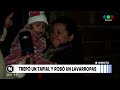 Trepó un tapial y robó un lavarropas | Telefe Rosario