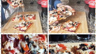 بيتزا هيت المطاعم  بكل أسرارها باسهل طريقة مع صلصة طماطم روعة | pizza hut