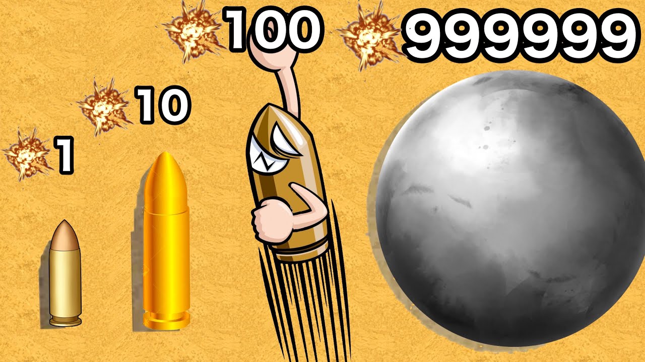 たまを育てると爆発力が上がるランゲームが面白い【 Bullet Stack 】