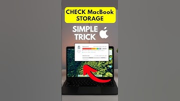 How to Check MacBook Storage - MacBook Tips and Tricks 🤩 #mymactalk #macbooktips