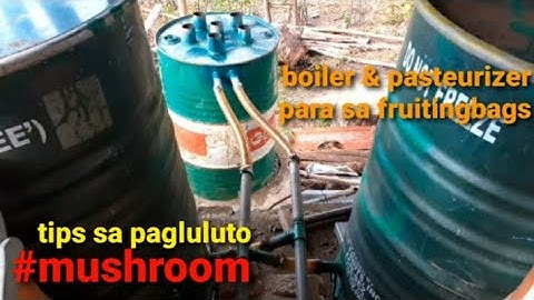 boiler & Pasteurizer for mushroom #diy #ideas #tips #mushroom