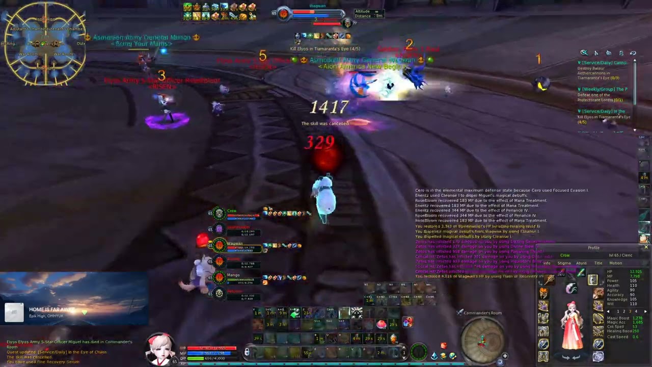 Aion 4.6 6v6 vs Cero, Eneritz, Miguel, Raul, Rosebloom & Zetos