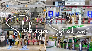 TOKYO WALKING TOUR | How to change trains at Shibuya Station