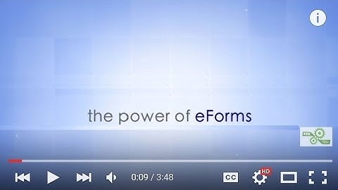 Did You Know Series - eForms