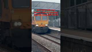 GBRF 66735 passes Worle with the weekly return clay train.