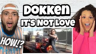 WHAT A VIDEO!..| FIRST TIME HEARING Dokken  - It's Not Love REACTION