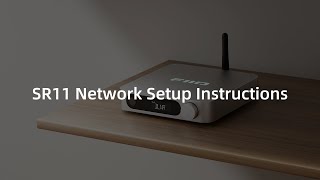 SR11 Network Setup Instructions