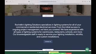 How to Create Simple Website for Lighting Contractor - FAST AND SIMPLE!