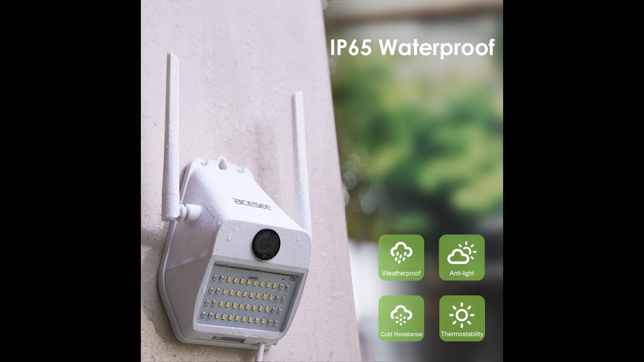 AC02 light & monitoring camera - YouTube