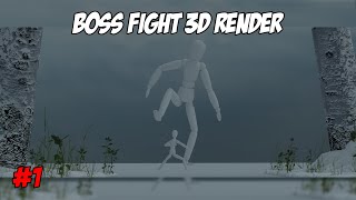 Boss Fight 3d Render Challenge Part #1