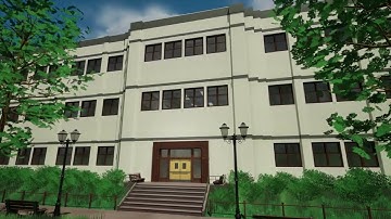 Modular School Environment for Unreal Engine 5 | Showcase