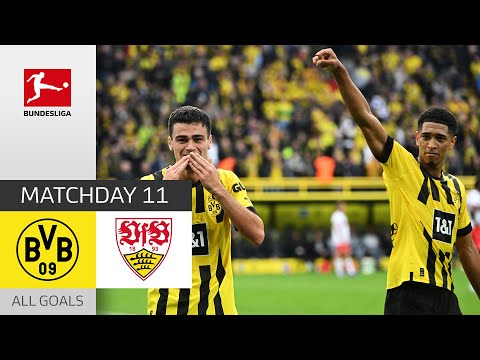 Borussia Dortmund VfB Stuttgart Goals And Highlights