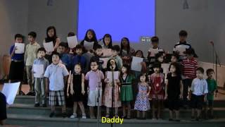 Father's day celebration with GBC Children Sunday School Group [2012-06-17]