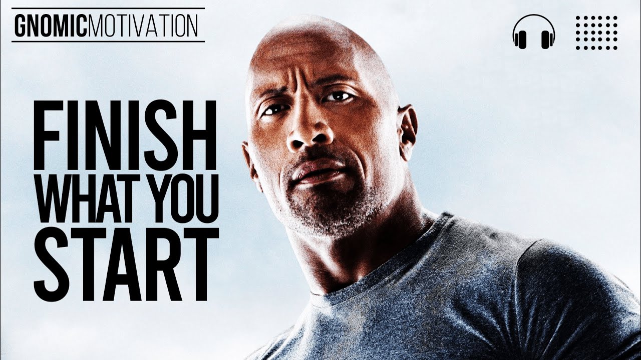FINISH WHAT YOU START | Powerful Motivational Video - YouTube
