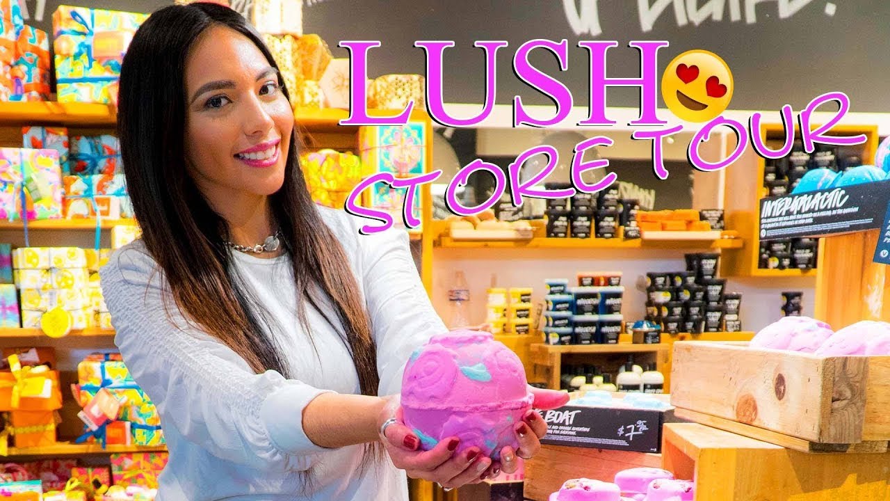Lush Store Tour YouTube