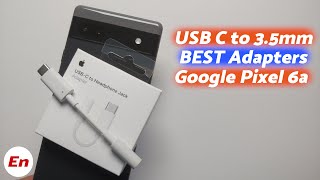 Google Pixel 6a : Best USB Type C to 3.5mm or Headphone Jack Adapters & Splitters