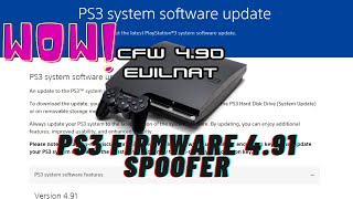 PS3  Firmware 4.91 Bypass ! CFW Evilnat 4.90 PEX  [Jak zalogować sie do PSN PS3 firmware 4.91]