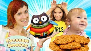 Видео с игрушками для детей. Готовим вкусное печенье для Бьянки Видео с игрушками для детей. Готовим вкусное печенье для Бьянки