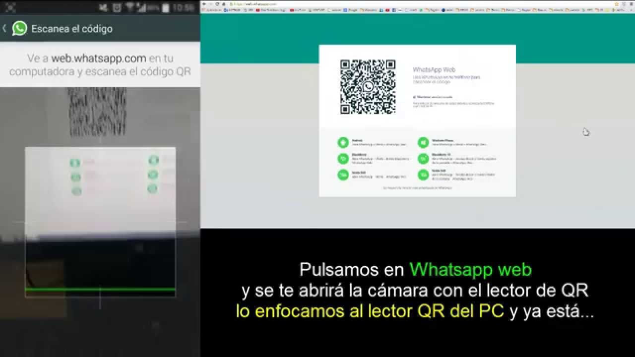 Conectar Whatsapp con tu pc [2015] / Videos PC Novatos - YouTube