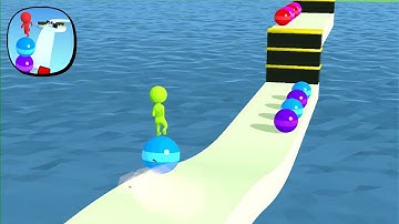 Stack Rider - Balls Gameplay All Levels Android, ios ( Levels 2475 - 2491 )