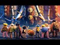 Armored giant wollymammoth destroyed the ancient cityofcaveman animated movie explained in hindi