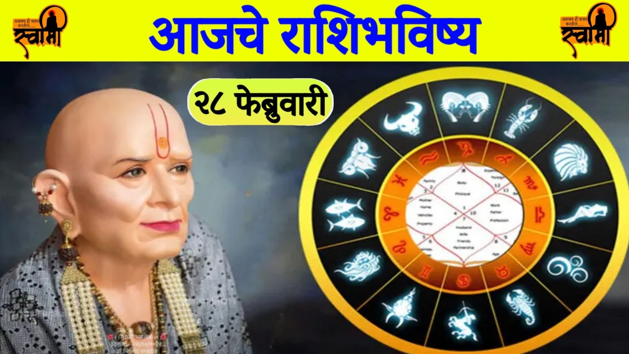 आजचे राशिभविष्य🙏🏻28 February🙏🏻Swami Samarth Rashi Bhavishya🙏🏻rashifal today marathi🙏🏻rashi bhavishya