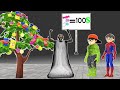 Scary Stranger 3D - NickHulk and TaniSuper vs Granny Neighbor candy Tree  - Funny Horror Animation