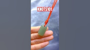 🪢 The pendant knot is very easy. #shorts #diy #knot #rope #camping #knots101