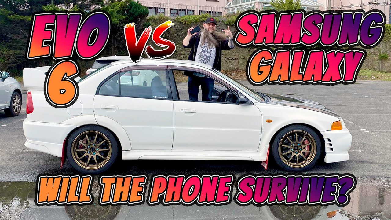Phone Net Rally Car Destroying a Samsung Phone With a Rally Car - YouTube