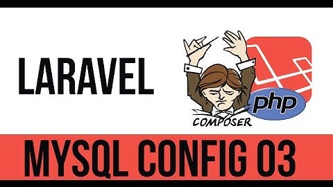 03 - Curso de Laravel 5.2 - Configuración Base de datos (Mysql)