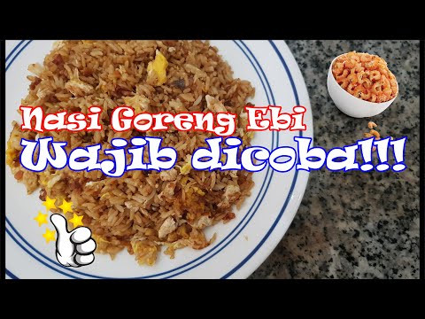 Cara Membuat CARA MASAK NASI GORENG EBI!! Yang Lezat