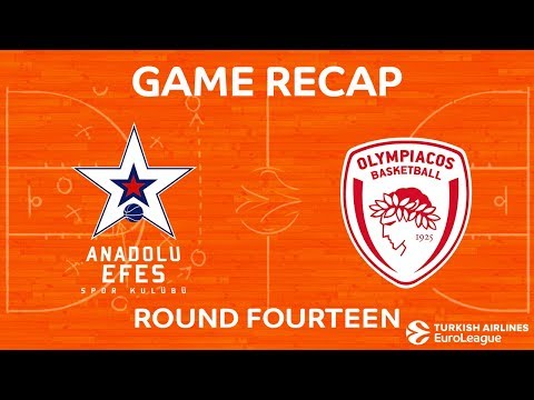 Highlights: Anadolu Efes Istanbul - Olympiacos Piraeus