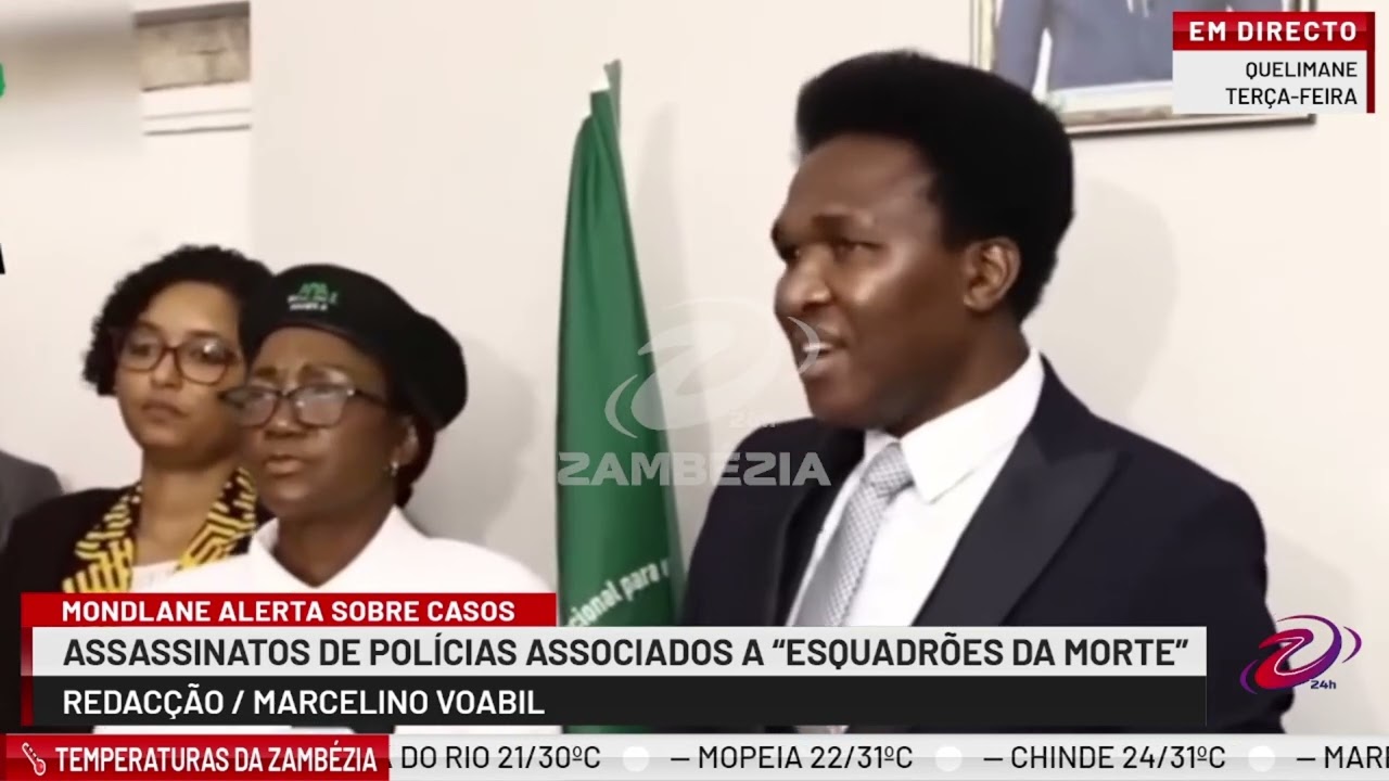 VENANCIO MONDLANE SOBRE ASSASSINATOS DE POLÍCIAS: “O PAÍS ESTÁ DOENTE”