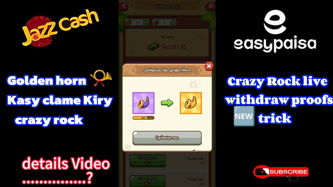 Get Golden Horn claim Easily! Crazy Rock's  Trick Exposed"