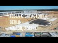 Tesla Gigafactory 4 Berlin | Cell factory foundation is growing | May 30, 2021 | DJI drone 4K Video