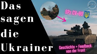 CV-90 - Schwedens Schützenpanzer - Vorstellung und Feedback aus der Ukraine @UNITED24media