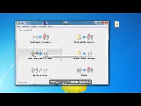 Video: Come Masterizzare Un Disco Utilizzando Il Programma Imgburn