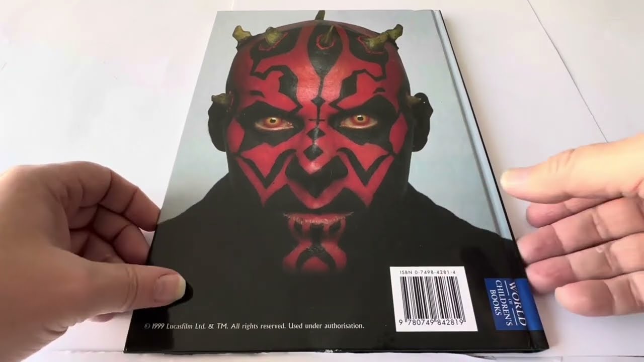 Vintage 2000 Star Wars Episode I The Phantom Menace - The Official