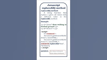 replaceall() method in javascript @ensolutions5210 #javascript #replaceall #javascripttutorials