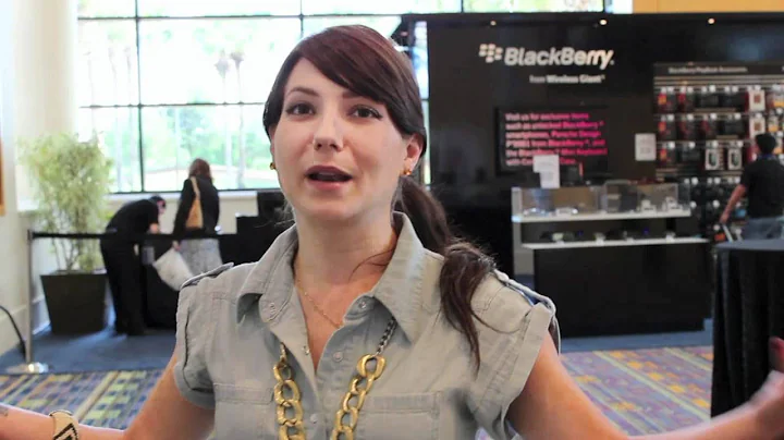 Meridith Valiando at BlackBerry World 2012