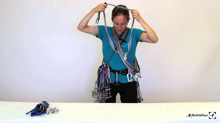 How to rack for trad climbing with Beth Rodden