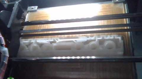 Time Lapse Da Vinci 1.0a Repetier 0.92 Titan E3D V6