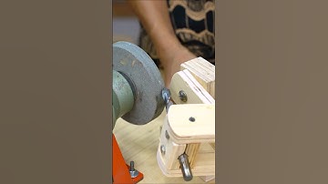 Amazing Make a DIY Sharpening Jig for Drill Bit  #woodworking #sawblade #wood