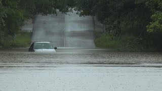 Rising water threatens Houston-area homes and businesses