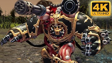 BLACK LEGION vs TYRANIDS - Warhammer 40k: Dawn of War 2 - Codex Edition Mod (4K)