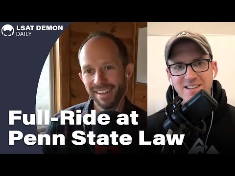 Full-Ride Scholarship to Penn State Law | LSAT Demon Daily, Ep. 82