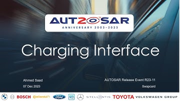 Communication. Part 2. Charging Interface (Release Event R23-11)